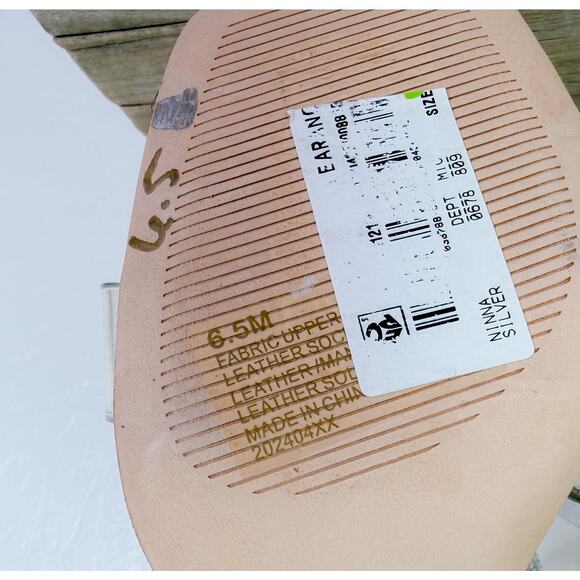 Antonio Melani Ninna Rhinestone Snake Heels Reputation Eras Bling Silver Sz 6.5 - Picture 9 of 10